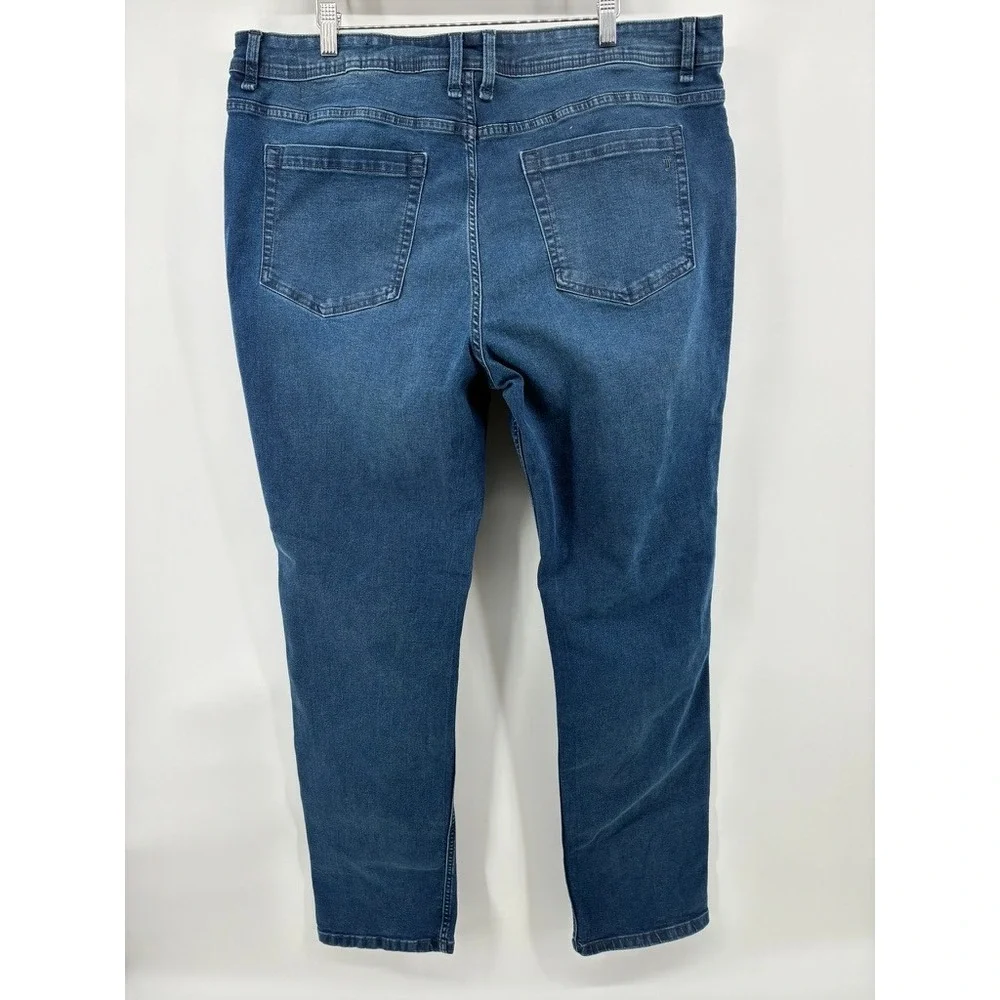 The Perfect Jean NYC Slim Thick Mens 38x32 Blue Stretch Denim Jeans JU9T5DCPT32